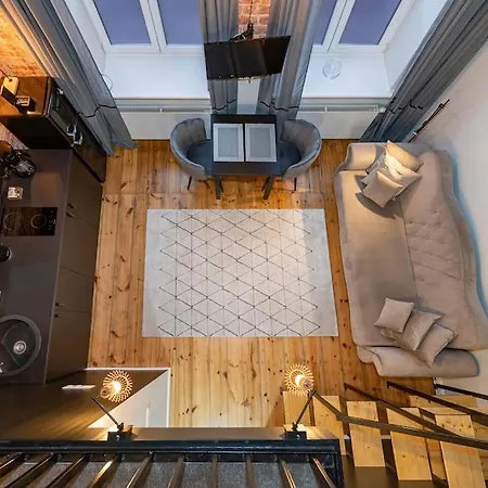 Lovely 1bedroom Loft Located In Center Apartment Kaunas